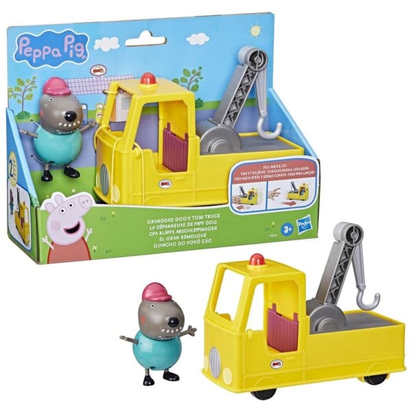 PEPPA PIG Granddad Dogs trækvogn