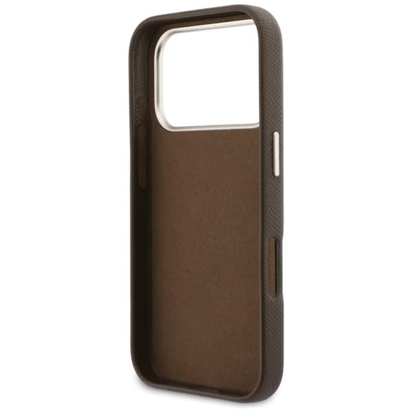 Guess Mobilskal iPhone 17 Pro FW Resin Logo - Brun BrunPassar