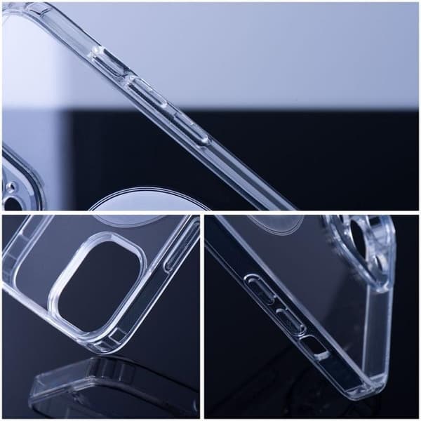 Telefontaske til iPhone 13 Magsafe Clear MID - Gennemsigtig Transparent