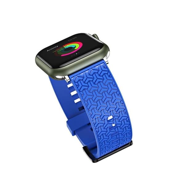 Apple Watch 4/5/6/7/SE (42/44/45mm) Armband - Blå Blå