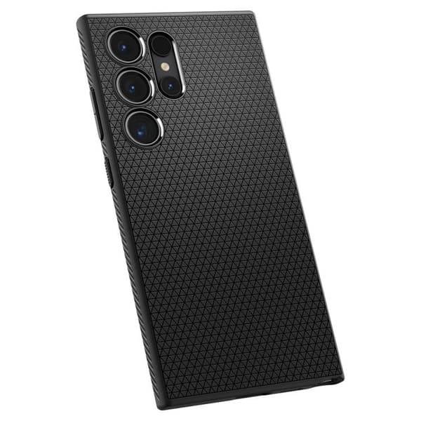 Spigen Galaxy S24 Ultra Mobilskal Liquid Air - Sort Svart