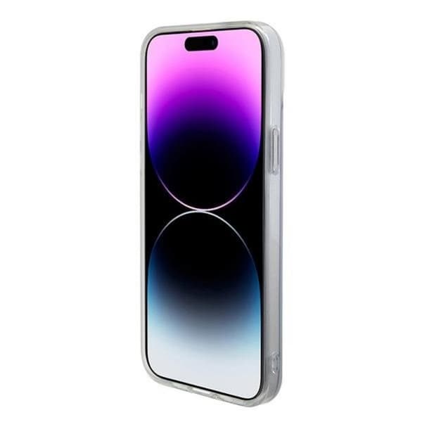 Guess iPhone 15 Mobilskal Magsafe IML Iridescent - Lila Lila