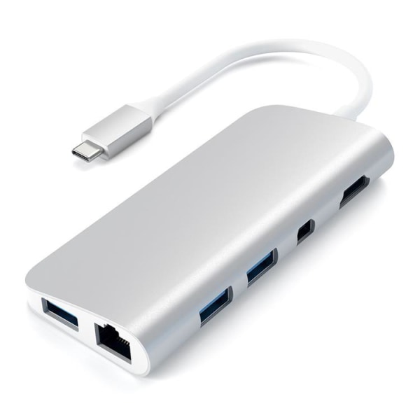 Satechi USB-C Multimedia Adapter 4K HDMI / Mini DisplayPort - Si