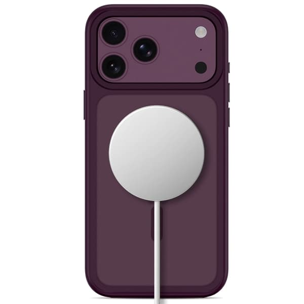 Tech-Protect Mobilskal För iPhone 18 Pro Magsafe Magmat - Matte Burgundy