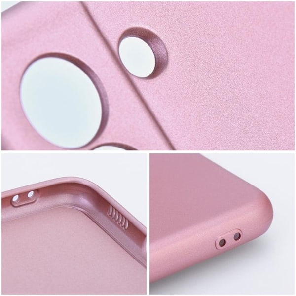 iPhone 15 Plus Mobilskal Metallic Do - Rosa