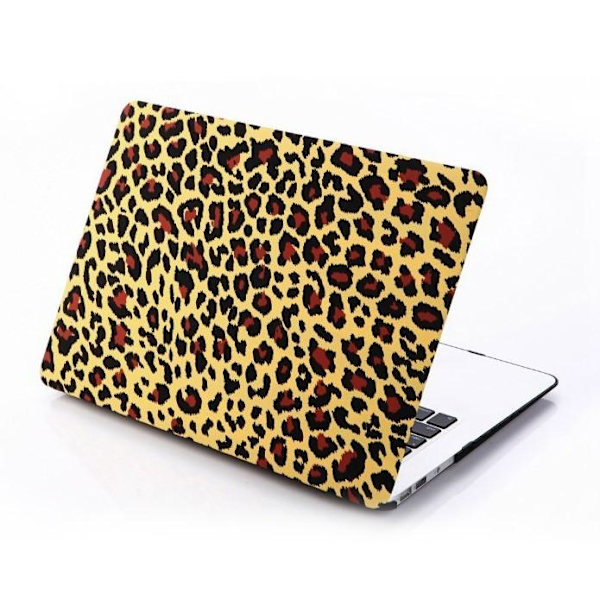 Kotelo MacBook Prolle 15" - Keltainen Leopard Yellow