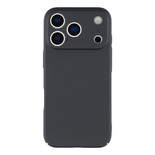 Mobilskal till iPhone 17 Pro Max Skin-Touch Rubberized - Svart Svart