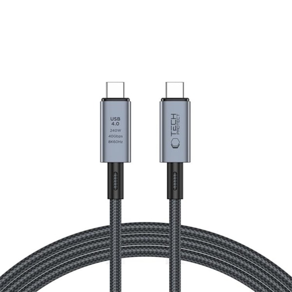 Tech-Protect USB-C till USB-C kabel Ultraboost 40GBPS PD 240W 2m