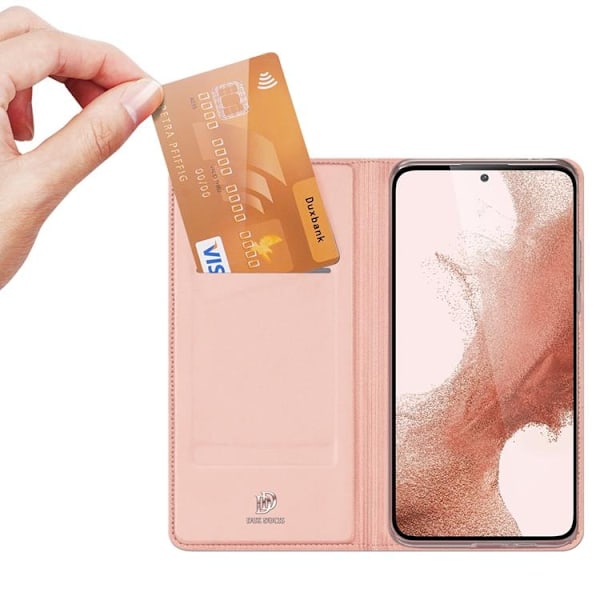 Dux Ducis Galaxy S23 Plus Plånboksfodral Skin Series - Rosa