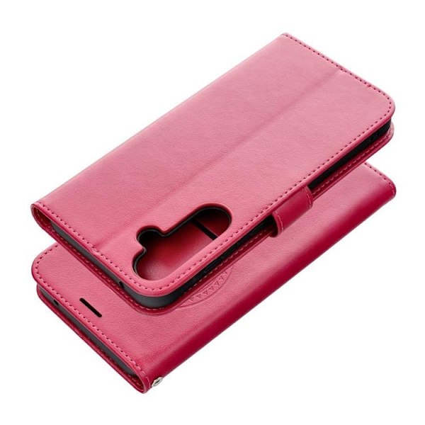 Galaxy A55 5G Plånboksfodral Mezzo - Magenta