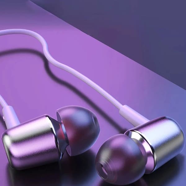 Dudao X1PROT In-Ear Hörlurar Anslutna USB-C Kabel 1.2 m - Vit Vit