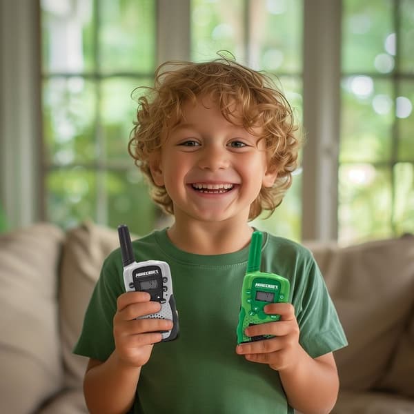 MINECRAFT Walkie Talkie Minecraft Digital LCD LED 1000m