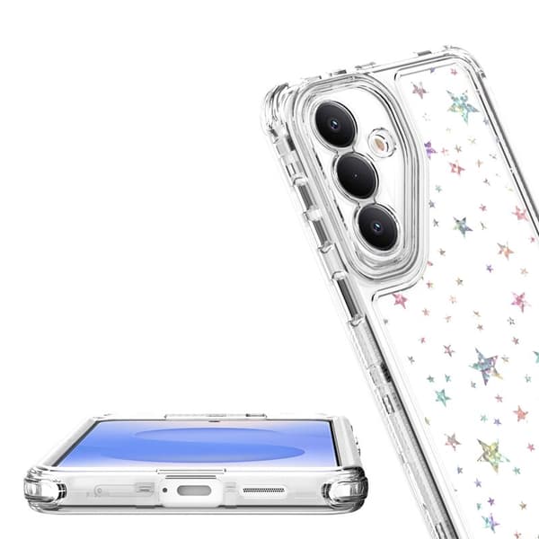 Mobilskal för Samsung Galaxy S26 Plus Precise Cutouts TPU - Stjärnor