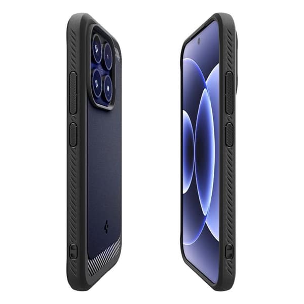 Spigen Mobilskal till Xiaomi 17 Rugged Armor - Matt Svart Svart