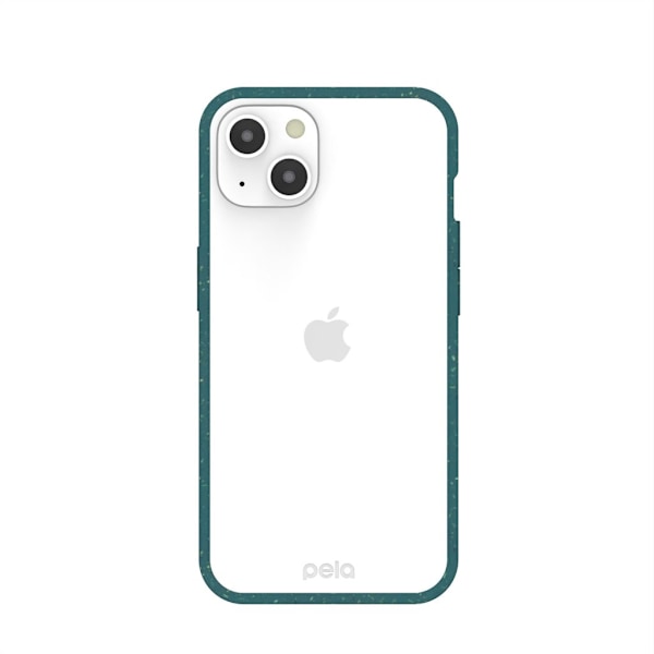 Pela Clear Miljövänligt Mobilskal iPhone 13 - Grön Grön