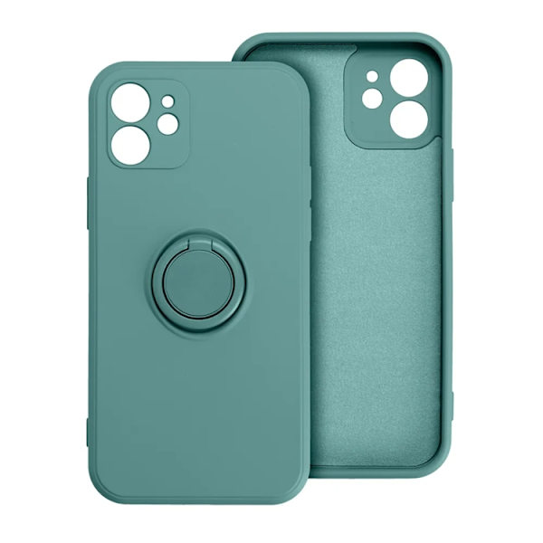 Mobilskal till iPhone 17 Pro Max Silikon Ring - Grön Grön