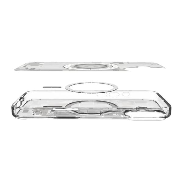 Spigen Mobilskal till iPhone 17 Magsafe Ultra Hybrid - Vit Zero One Transparent