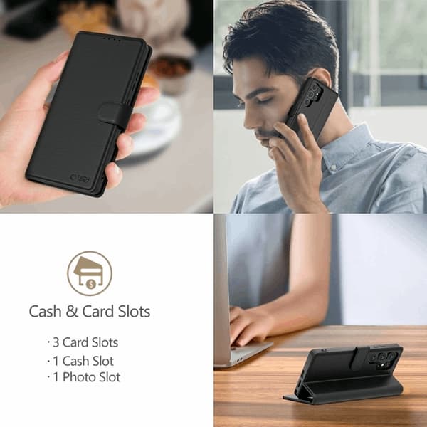 Tech-Protect Xiaomi Poco X7 Pro 5G Pung Taske - Sort Svart
