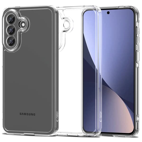 Tech-Protect Mobilskal För Galaxy A57 5G Flexair Hybrid - Clear Transparent