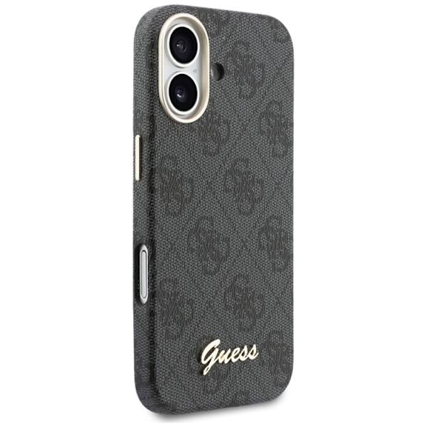 Guess  Mobilskal För iPhone 17 MagSafe 4G Script - Svart Svart