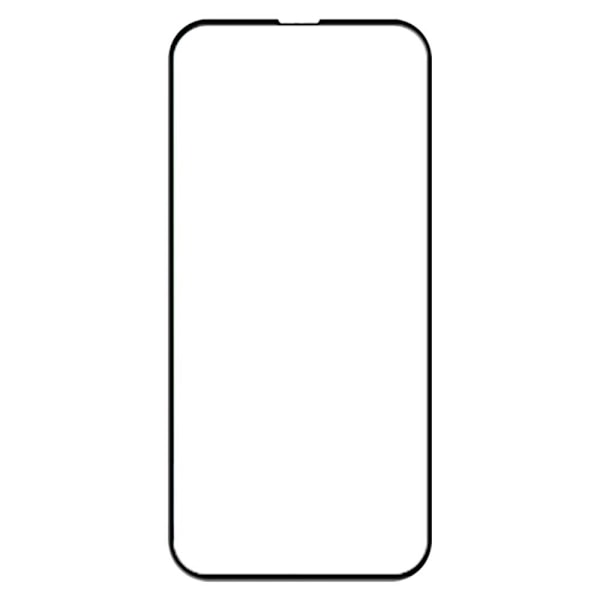 [2-PACK] iPhone 14 Plus Härdat Glas Skärmskydd - Svart Svart