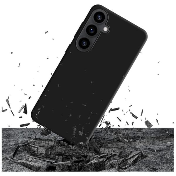 3MK Mobilskal till Galaxy S25 Matt Pro - Svart Svart