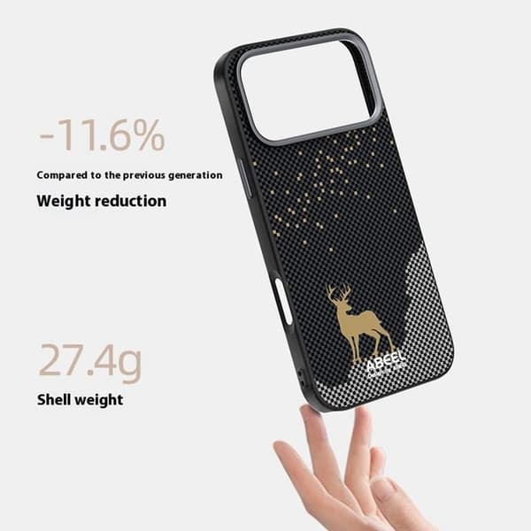 ABEEL Mobilskal till iPhone 17 Pro Max MagSafe Ultra Slim Warrior