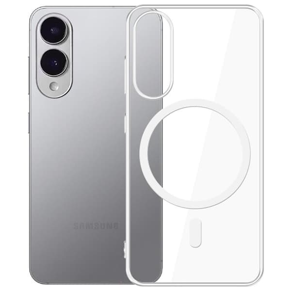3MK Telefontaske til Galaxy S25 Edge MagSafe Klar Transparent