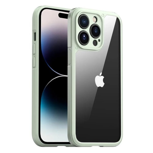 iPaky iPhone 14 Pro Max Mobilcover Anti Fingerprint - Grøn
