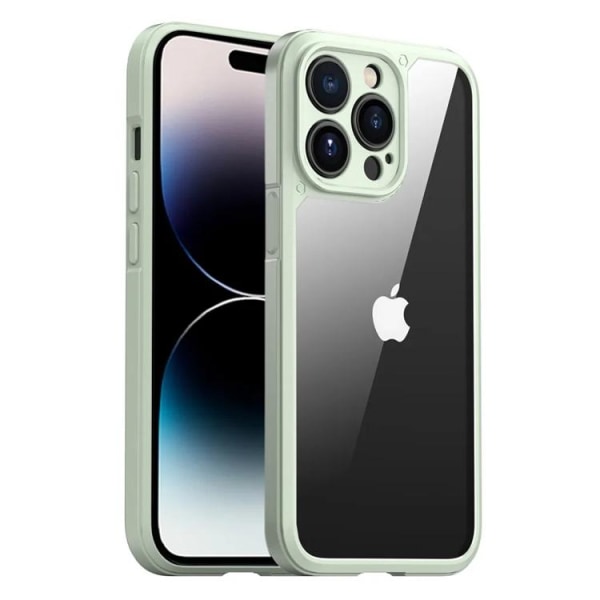 iPaky iPhone 14 Pro Max Mobile Cover Anti Fingerprint - Vihreä