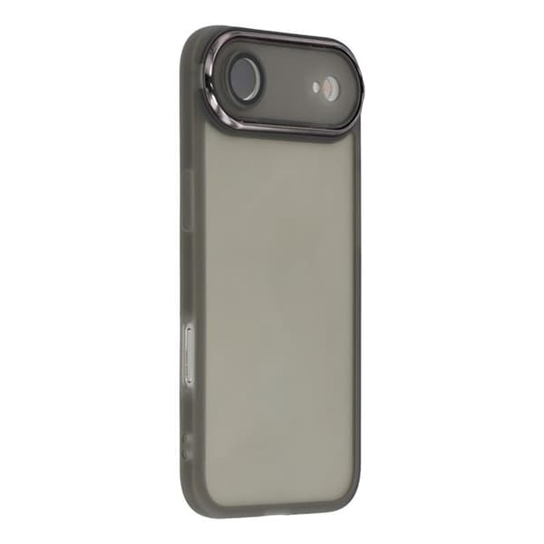 Mobilskal till iPhone Air Electroplated Kameraram - Svart Svart