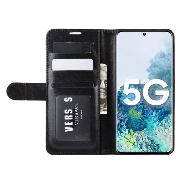 SiGN Pungetui til Galaxy S20 - Sort Svart