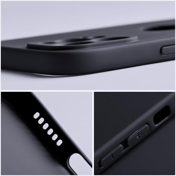 Mobilskal till iPhone 16 Pro Max Soft - Svart Black