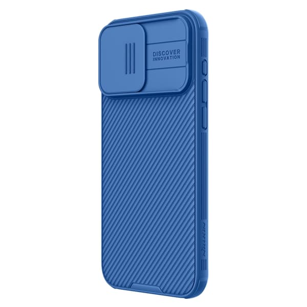 Nillkin Mobilskal till iPhone 15 Pro Max CamShield Magnetic - Blå Blå