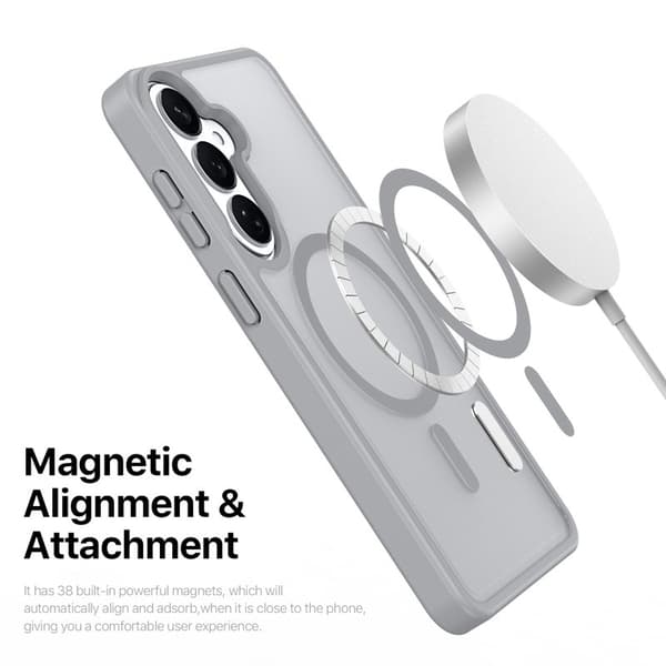 DUX DUCIS Mobilskal till Samsung Galaxy S26 PC+TPU Yind Series - Grå