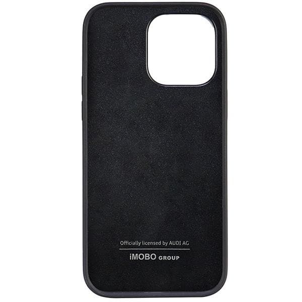 Audi Mobilskal till iPhone 14 Pro Synthetic Läder - Svart Svart