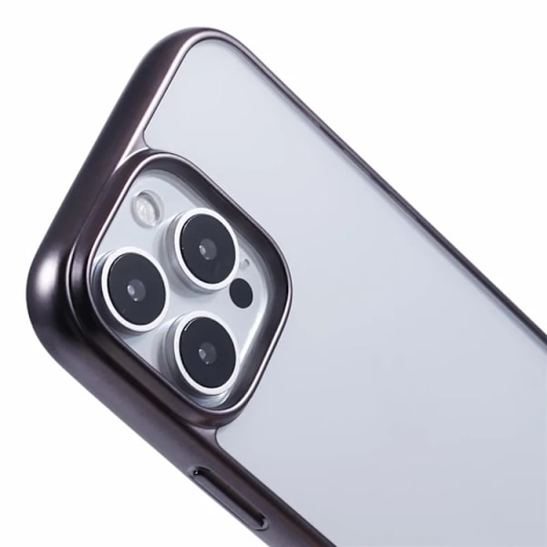 KIGC Mobilskal till iPhone 16 Pro Max Ice Silk - Grå Grå