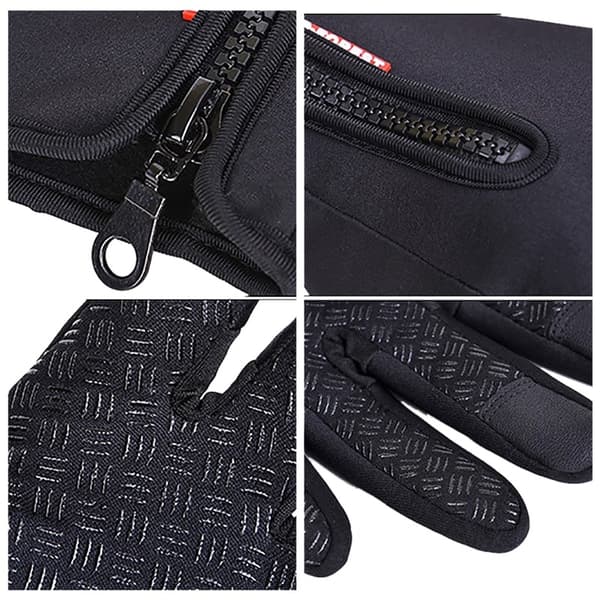Vandafvisende Touch Handsker/Handsker - Lille - Sort Black