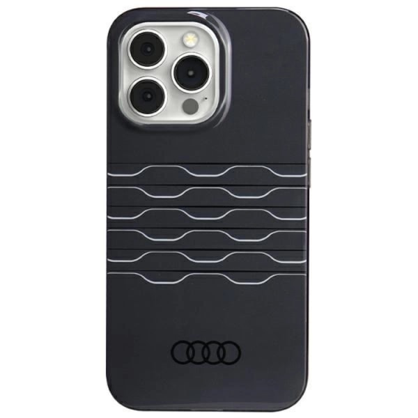Audi iPhone 13 Pro Max matkapuhelimen suojakuori Magsafe IML - musta