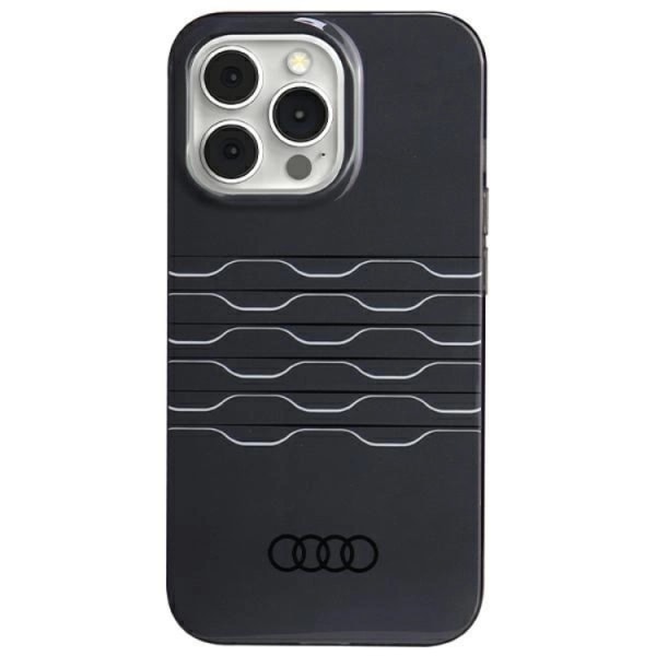 Audi iPhone 13 Pro Max Mobilskal Magsafe IML - Sort