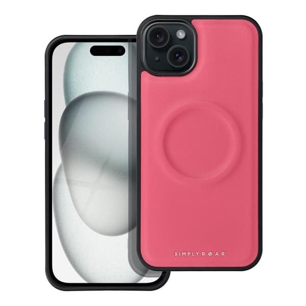 Roar Telefontaske til iPhone 15 Plus Magsafe Morning - Lyserød Rosa