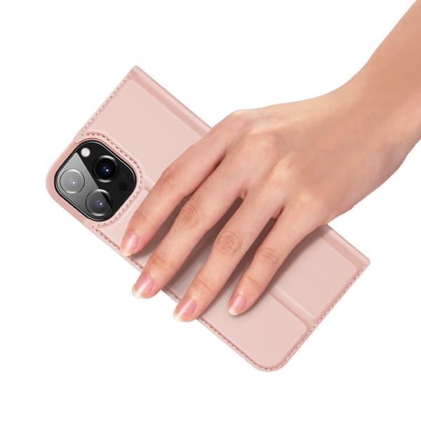 Dux Ducis Skin Series Plånboksfodral iPhone 13 Pro Max - RoseGold Roséguld
