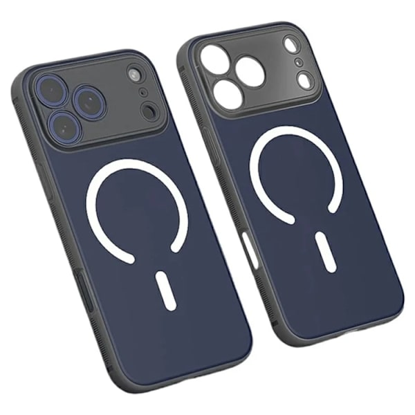 Q.COO Mobilskal till iPhone 17 Pro Magsafe Shockproof Blå