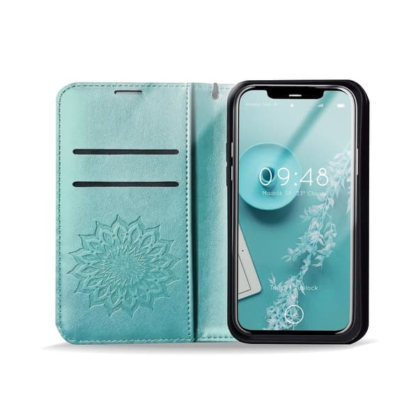 Forcell iPhone 7/8/SE 2020 Lompakkokotelo MEZZO - vihreä Grön