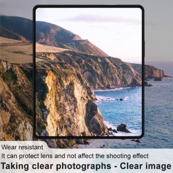 iMak Galaxy Z Fold 5 Kameralinsskydd i Härdat glas Transparent
