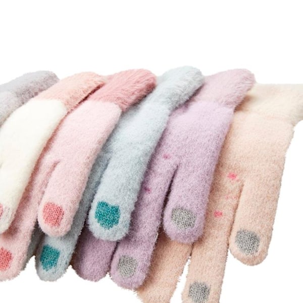 Snowman Vinter Touchvantar/Handskar - Rosa