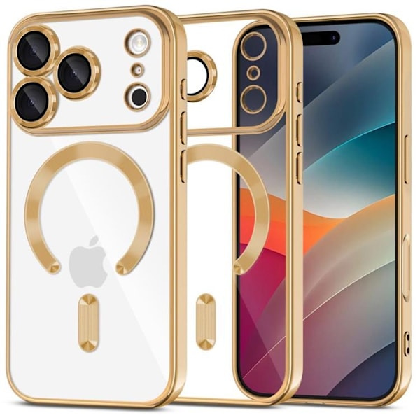 Tech-Protect Mobilskal till iPhone 17 Pro Max Magsafe Flex - Guld Guld