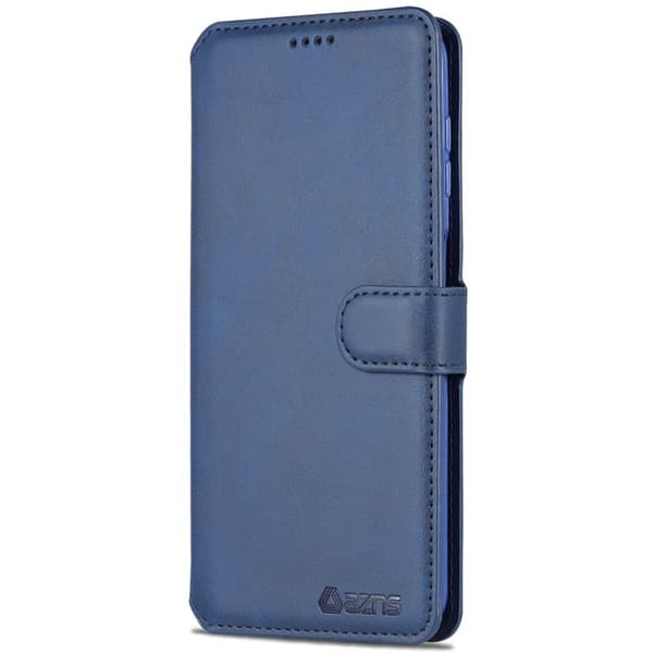 AZNS Book Stand Plånboksfodral Konstläder - Blå - Samsung Galaxy A13/A04s