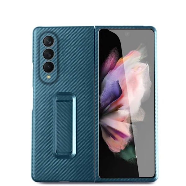 Carbon FIber Mobilskal till Samsung Galaxy Z Fold 3 - Grön Grön