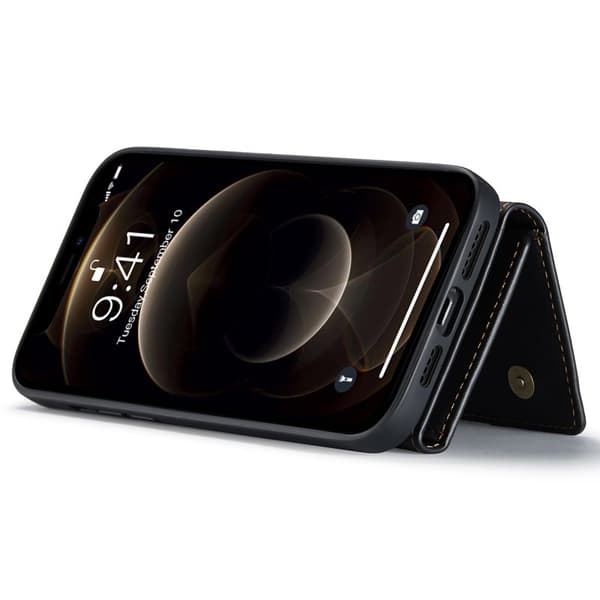 DG.MING M1 Series Mobilskal till iPhone 14 Plus 2-i-1 Magnetisk Svart